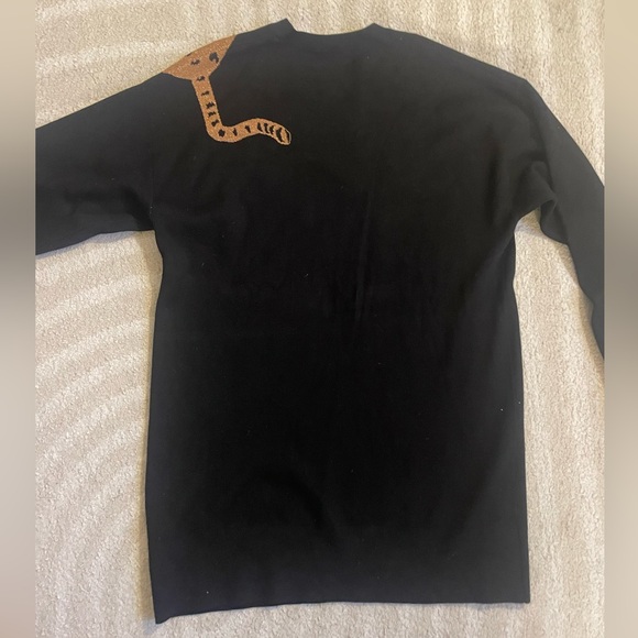 Black sweater dress - Picture 4 of 6